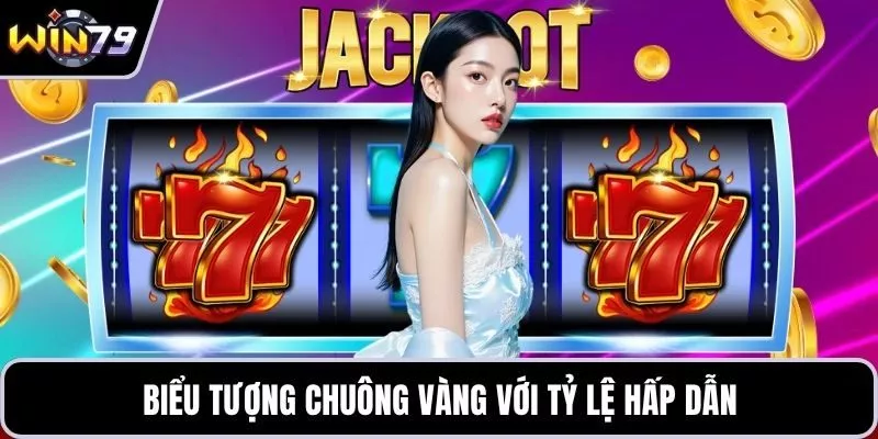 Biểu tượng chuông vàng với tỷ lệ hấp dẫn